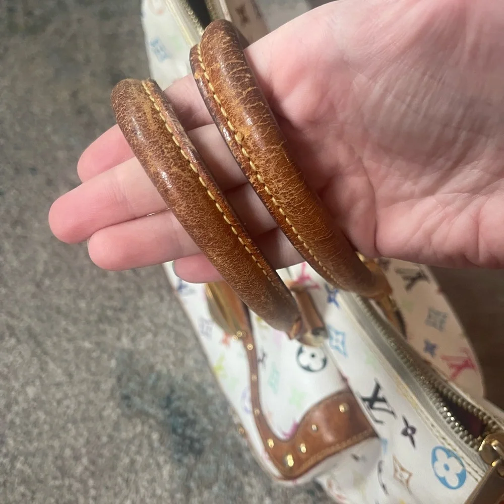 Louis Vuitton Rita Murakami 🌈 Multicolor Vintage Handbag - Picture 10 of 12